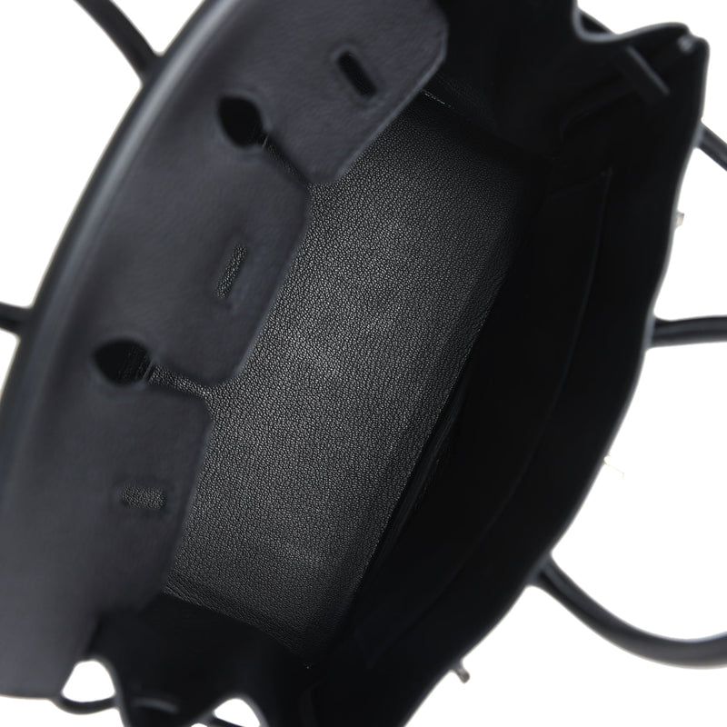 Hermes Birkin 25 Black Togo Palladium Hardware