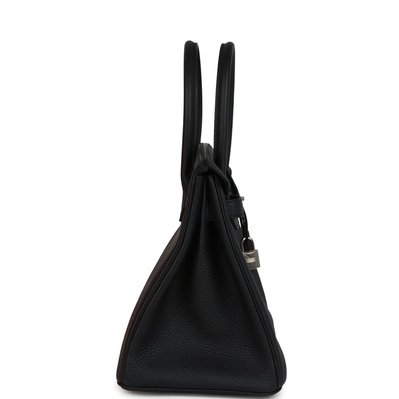 Hermes Birkin 30 Black Togo Palladium Hardware