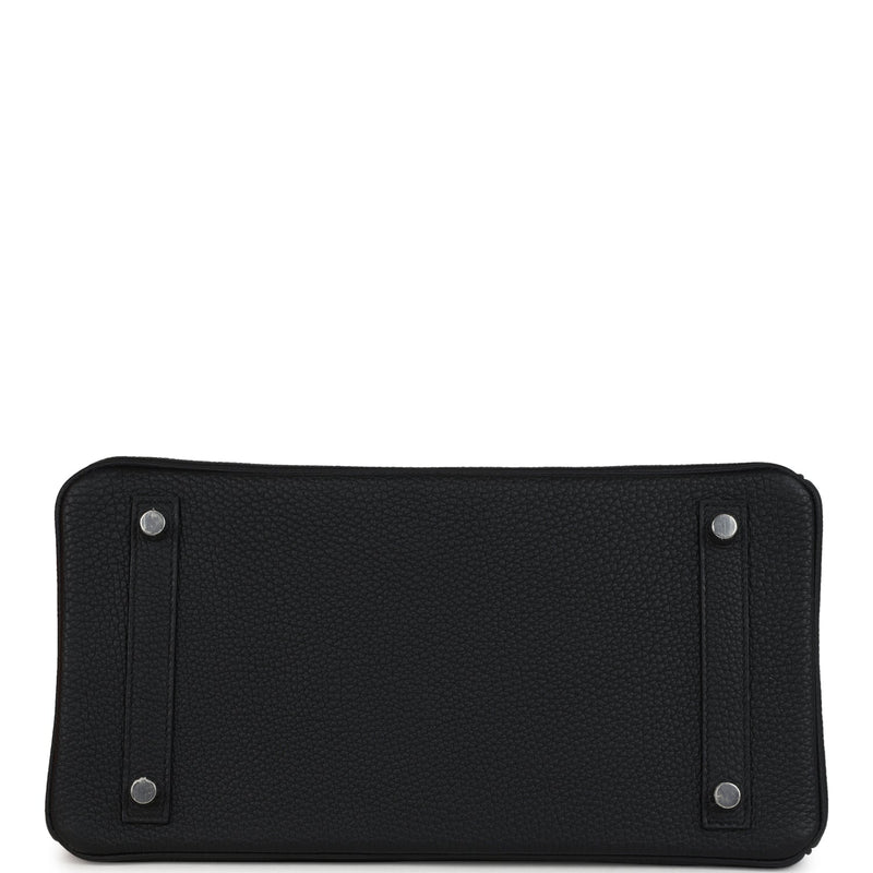 Hermes Birkin 30 Black Togo Palladium Hardware