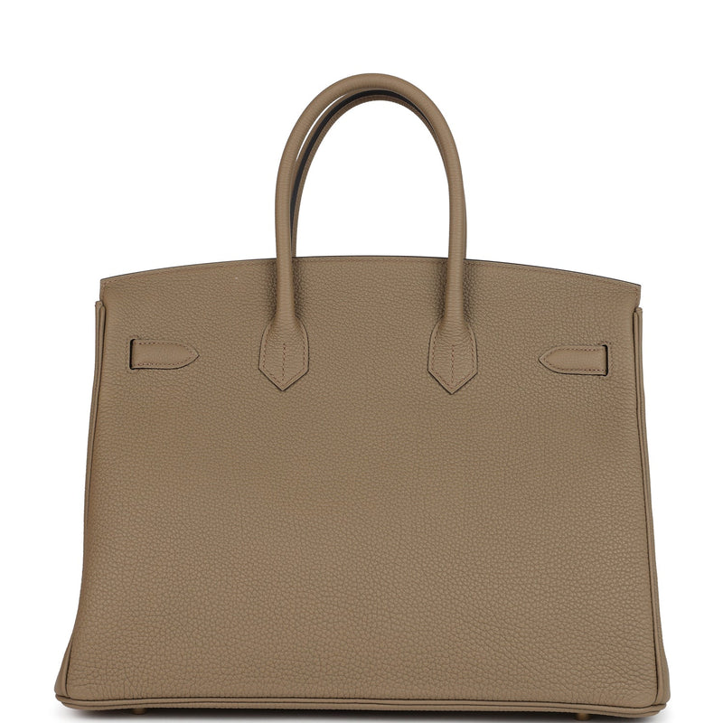 Hermes Birkin 35 Beige Marfa Togo Gold Hardware