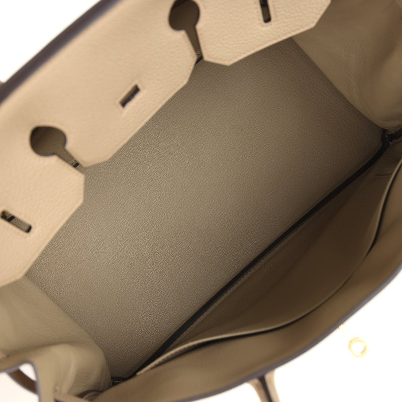 Hermes Birkin 35 Beige Marfa Togo Gold Hardware
