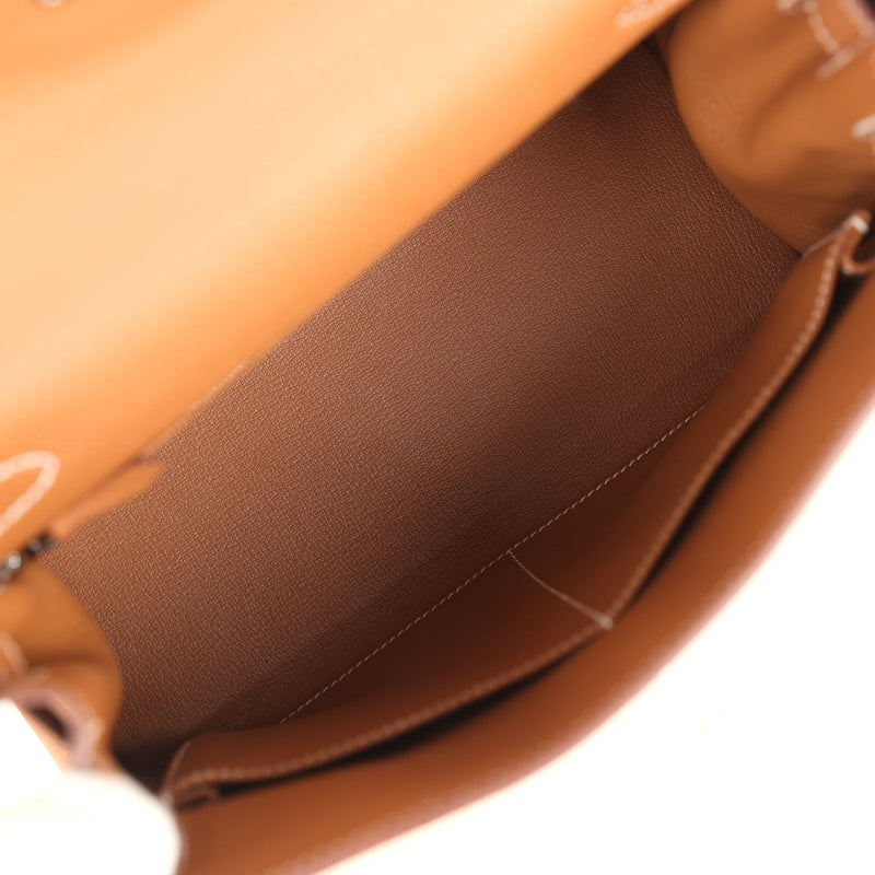 Hermes Kelly Retourne 28 Gold Togo Palladium Hardware