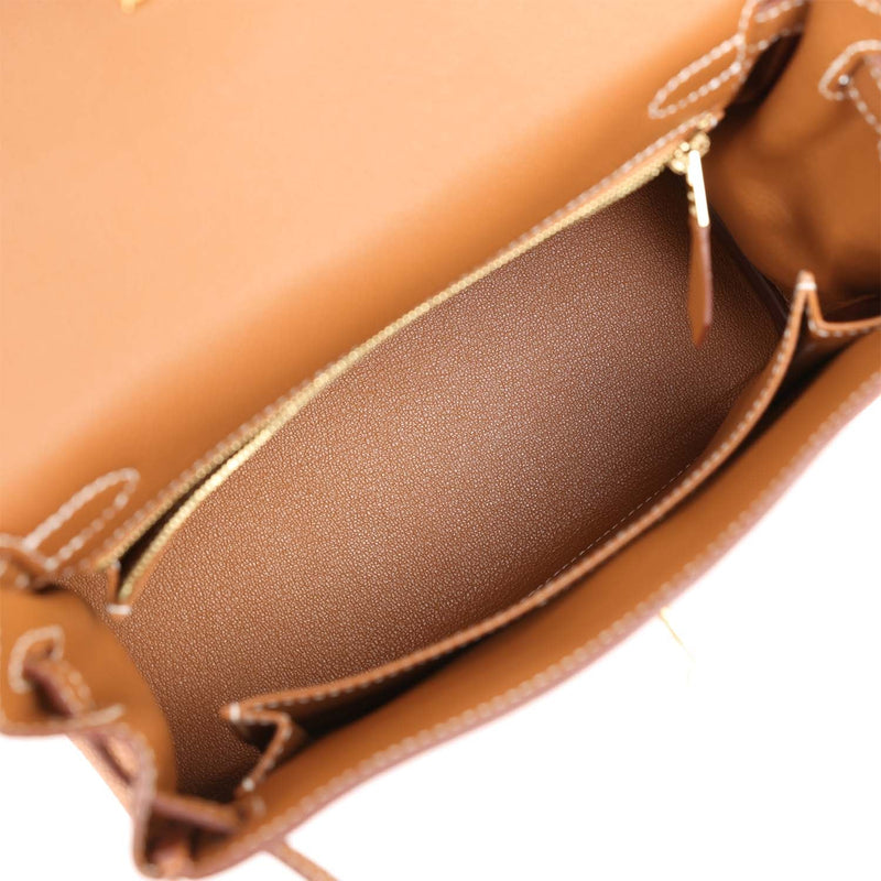 Hermes Kelly Retourne 25 Gold Togo Gold Hardware