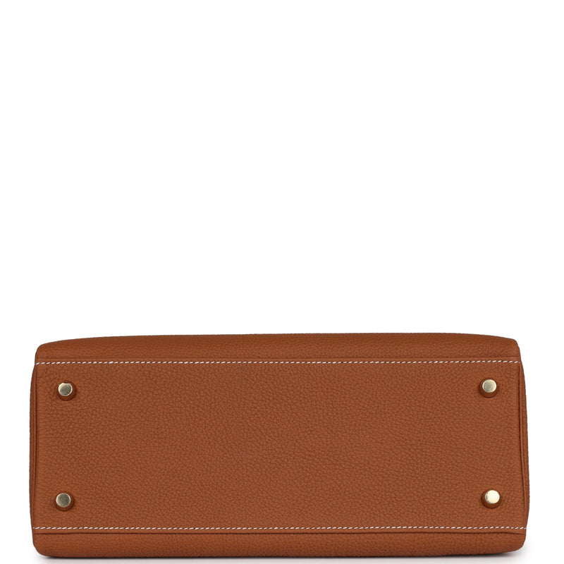 Hermes Kelly Retourne 28 Gold Togo Gold Hardware