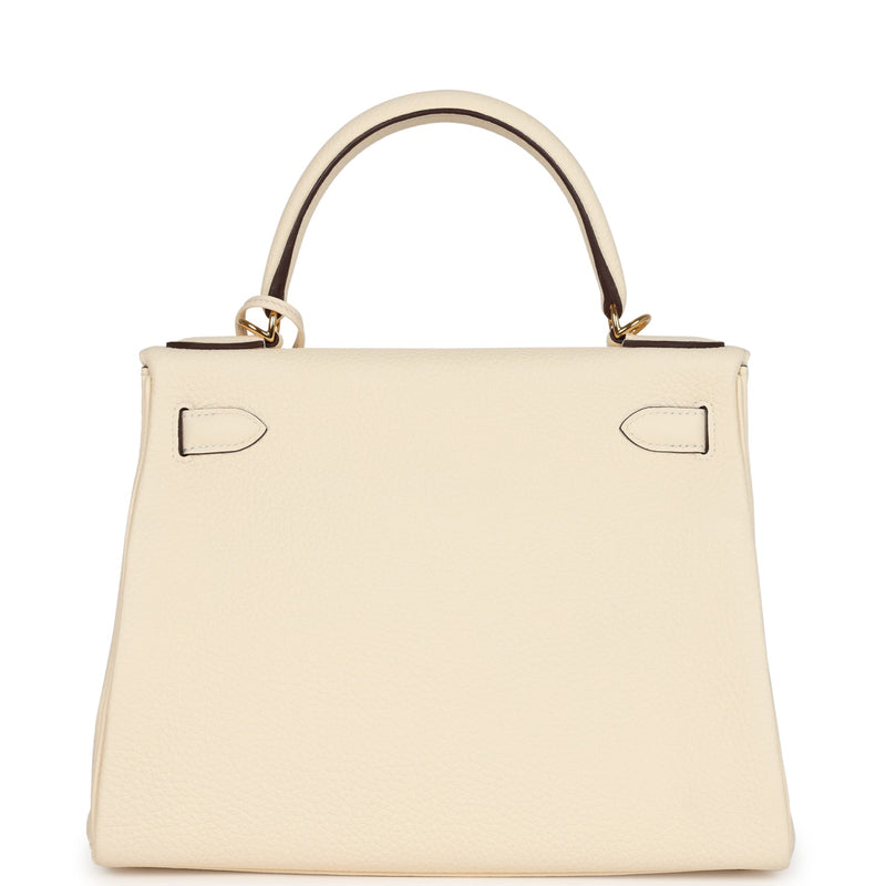 Hermes Kelly Retourne 28 Nata Clemence Gold Hardware