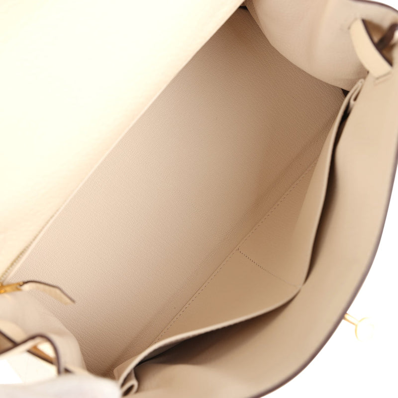 Hermes Kelly Retourne 28 Nata Clemence Gold Hardware