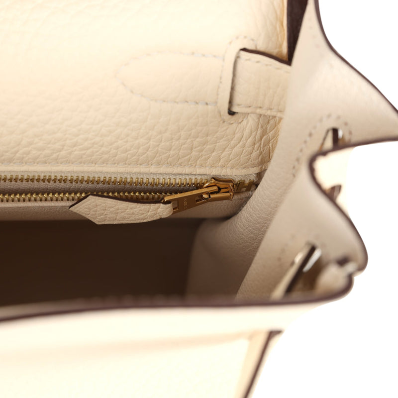 Hermes Kelly Retourne 28 Nata Clemence Gold Hardware