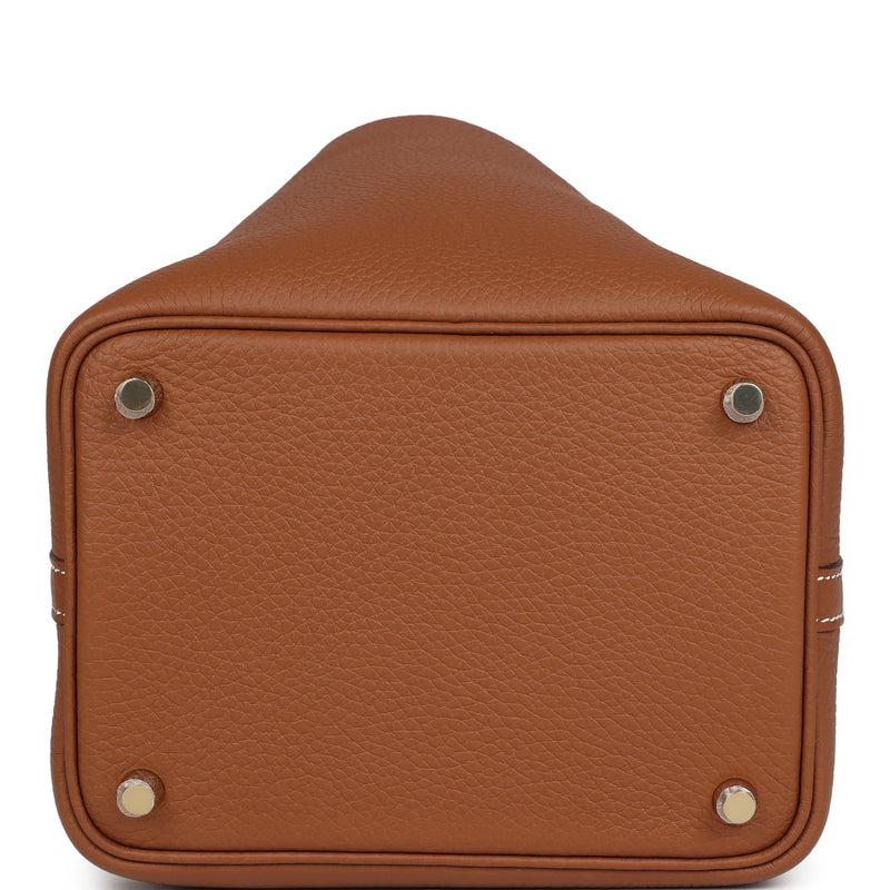 Hermes Picotin Lock 18 Gold Clemence Gold Hardware