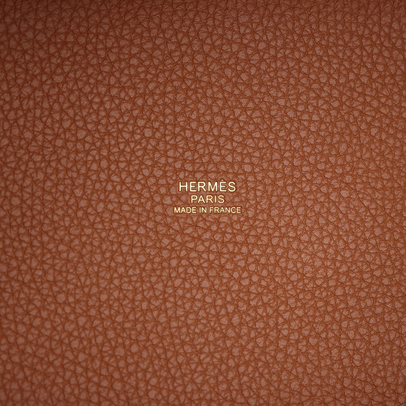 Hermes Picotin Lock 18 Gold Clemence Gold Hardware